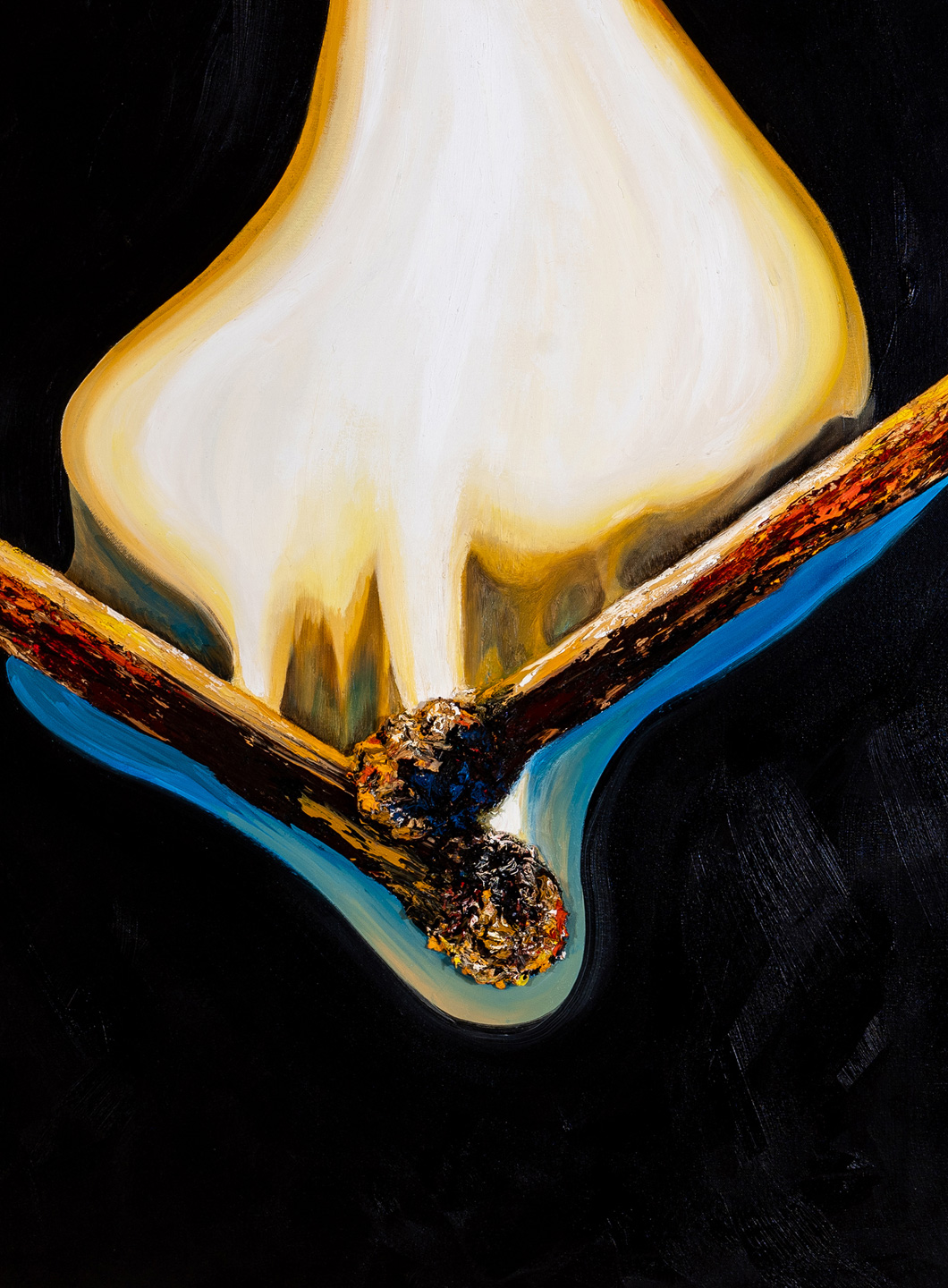 Two Flames Becoming One