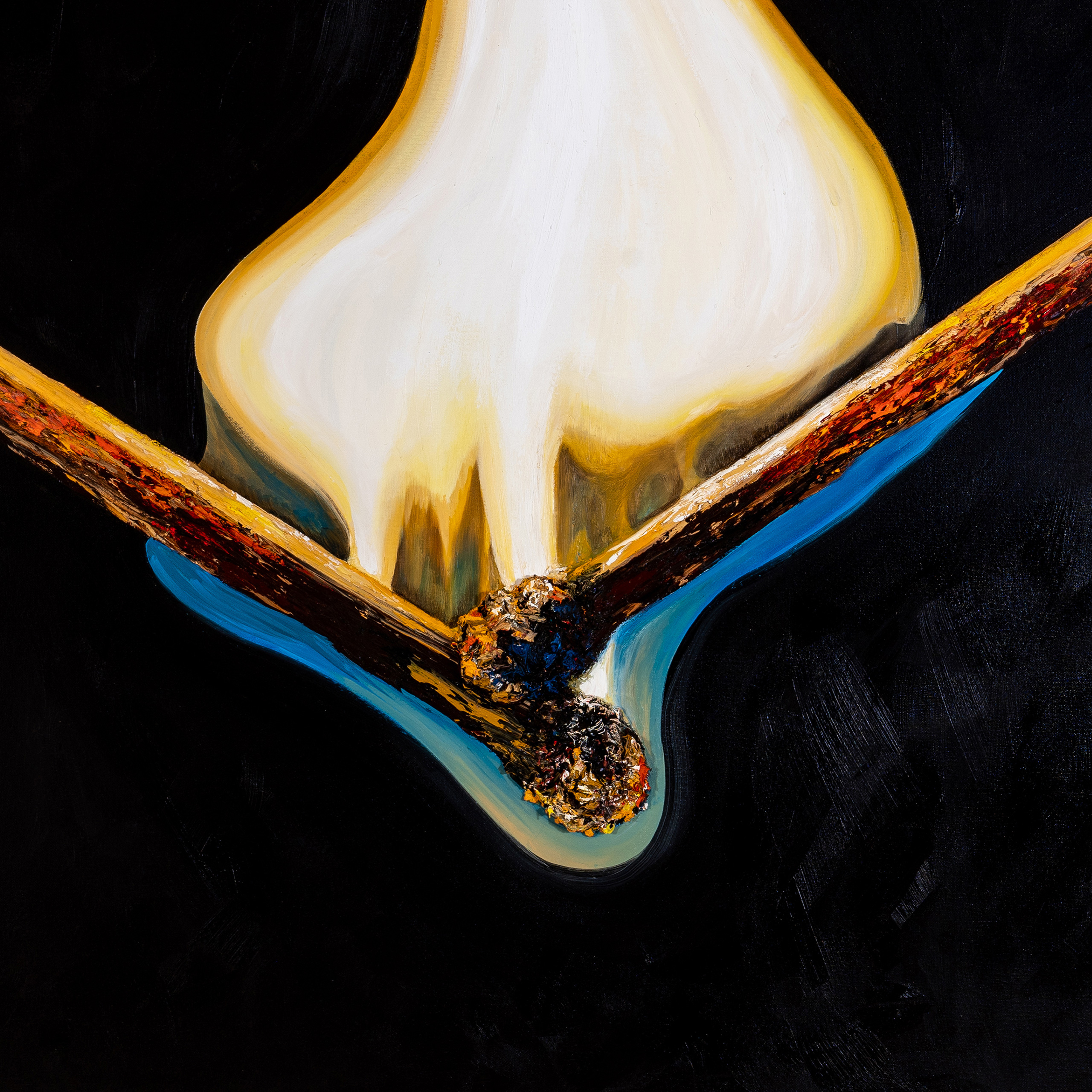 Two Flames Becoming One by Jacqueline Gilmore