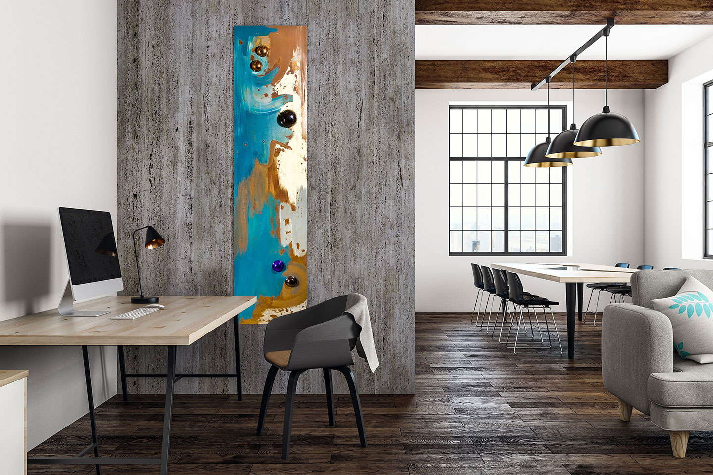 Vintage Modern Blue v.01