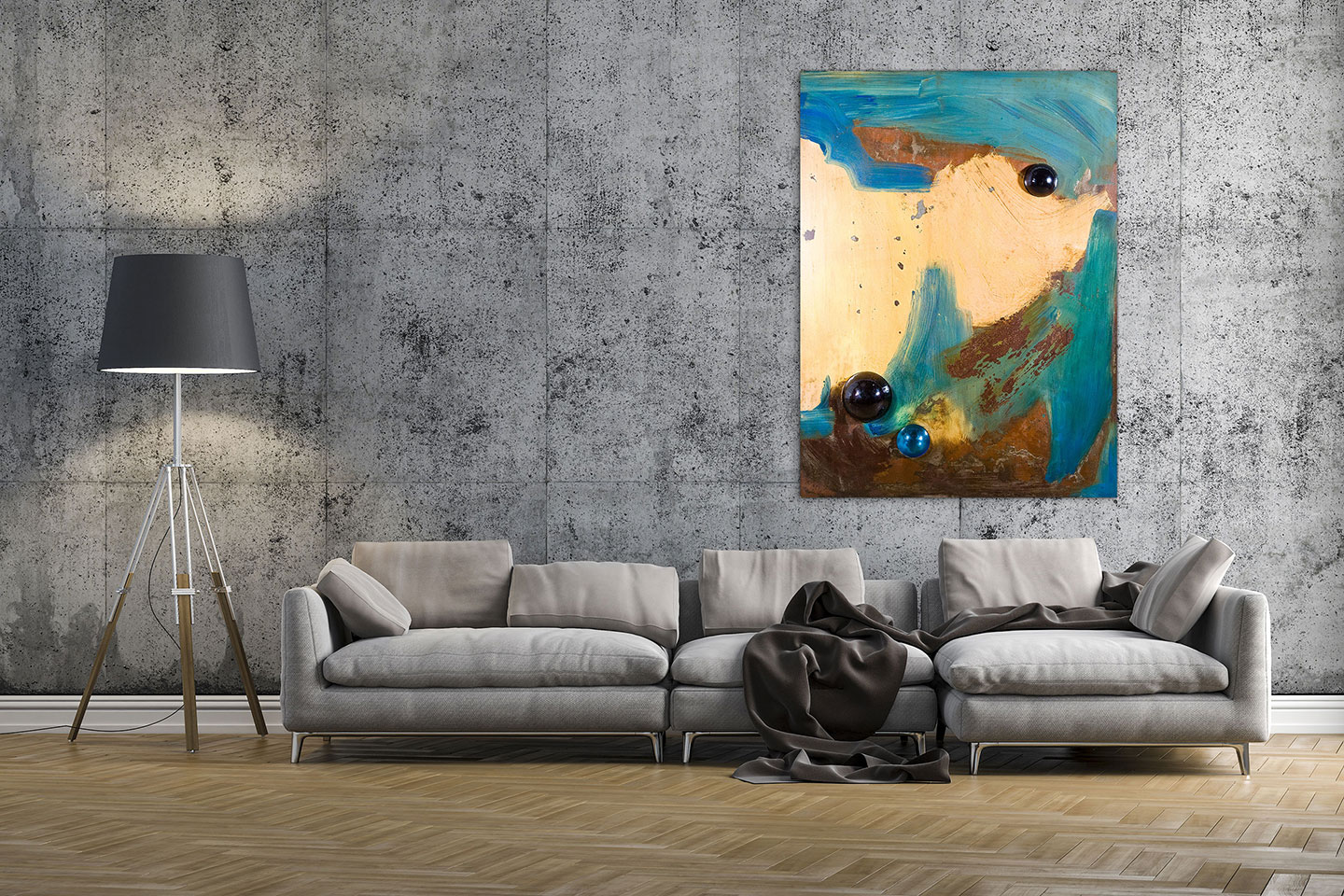 Vintage Modern Blue v.02